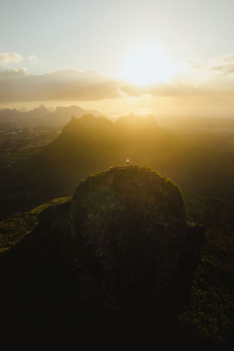 Le Pouce peak, Port Louis, Mauritius