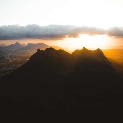 Le Pouce peak, Port Louis, Mauritius