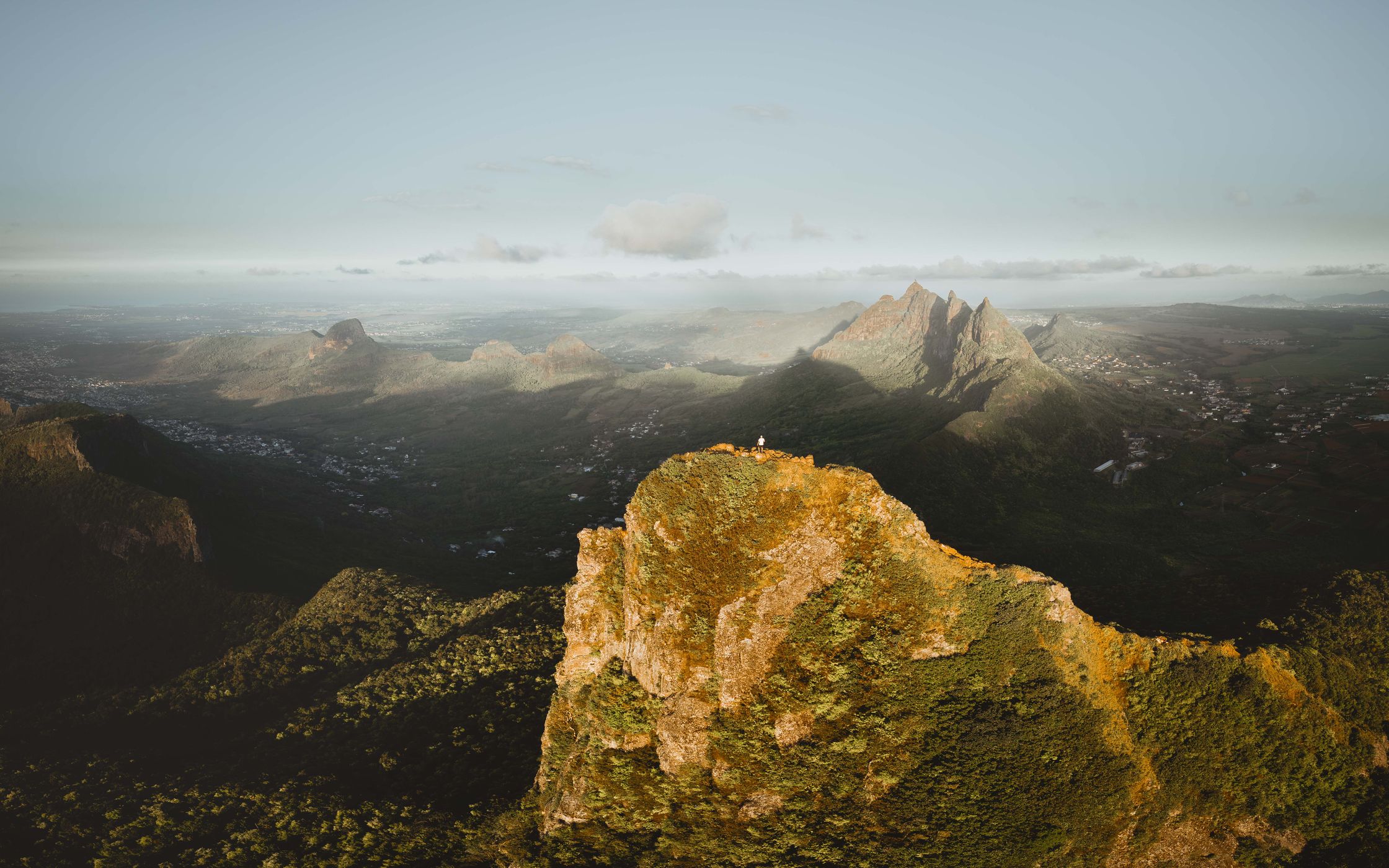 Le Pouce peak, Port Louis, Mauritius
