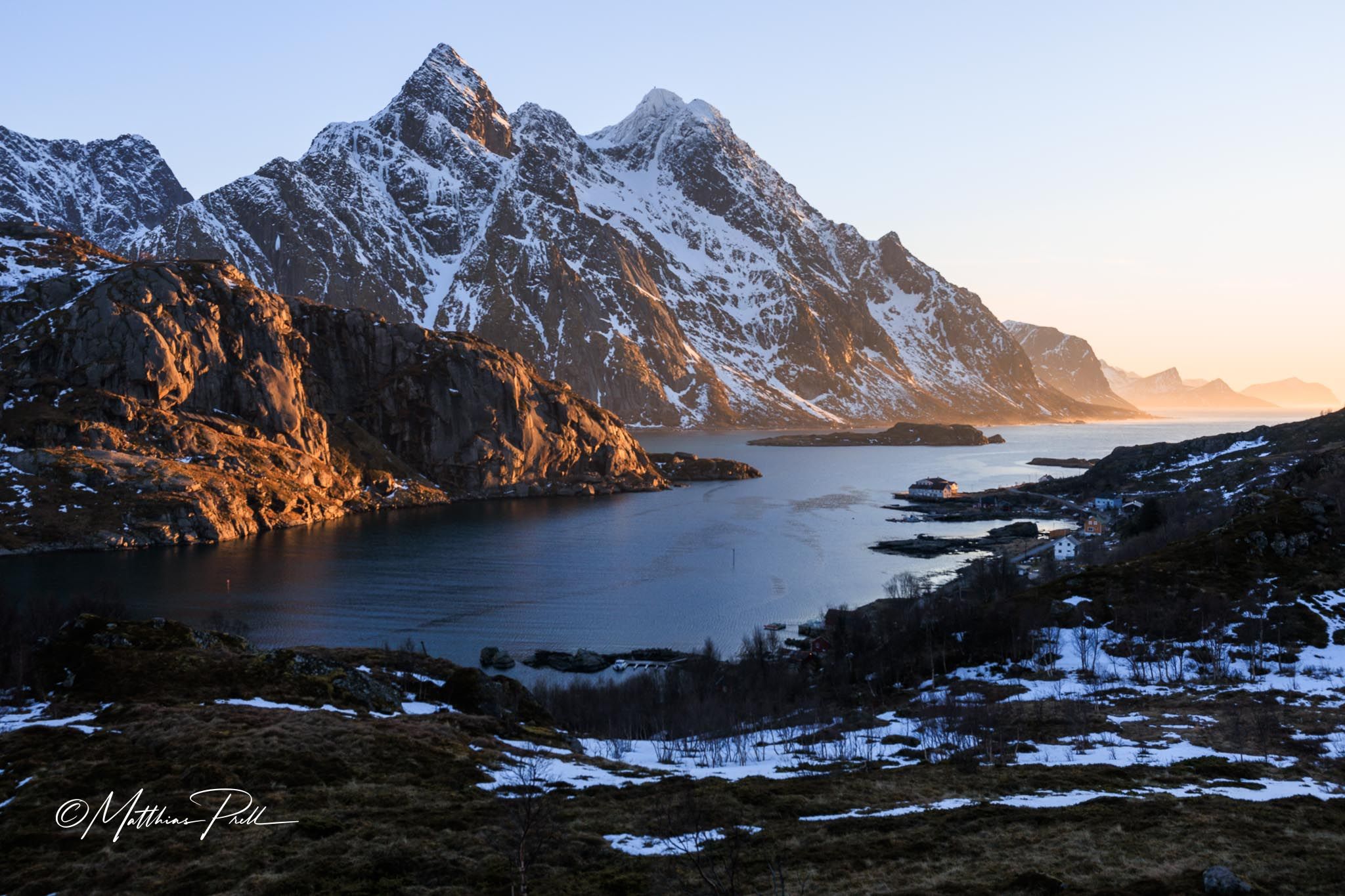 Lofoten Fjord, Norway
