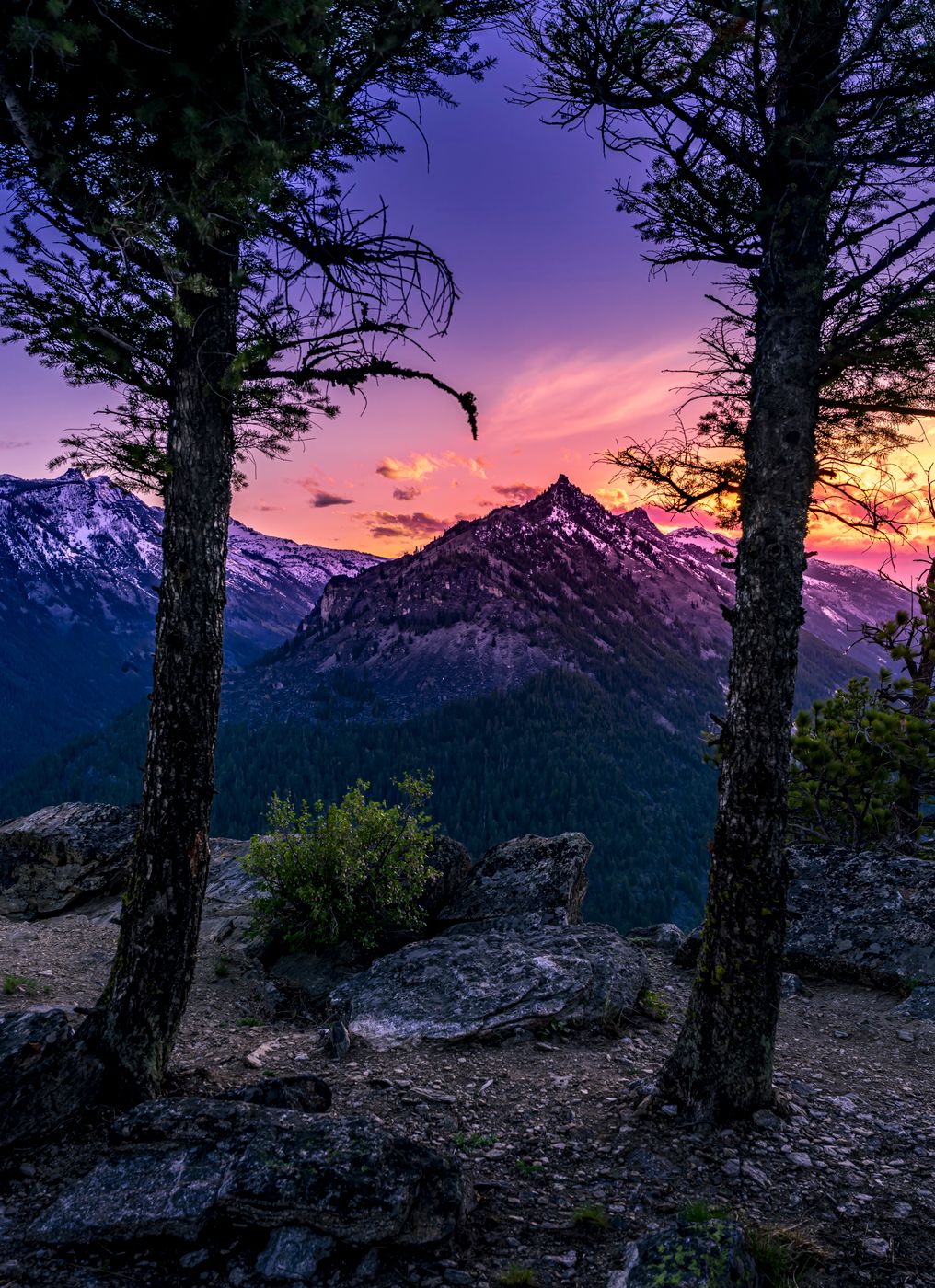 Lost Horse Sunset, USA