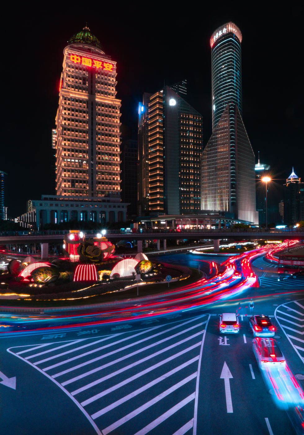 Lujiazui Traffic Circle, China