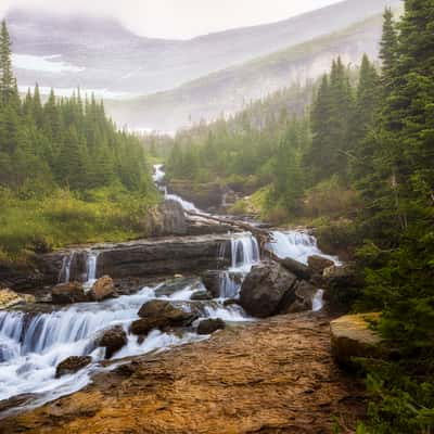 Lunch Creek Falls, USA