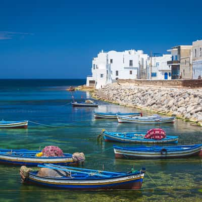 Mahdia harbor, Tunisia