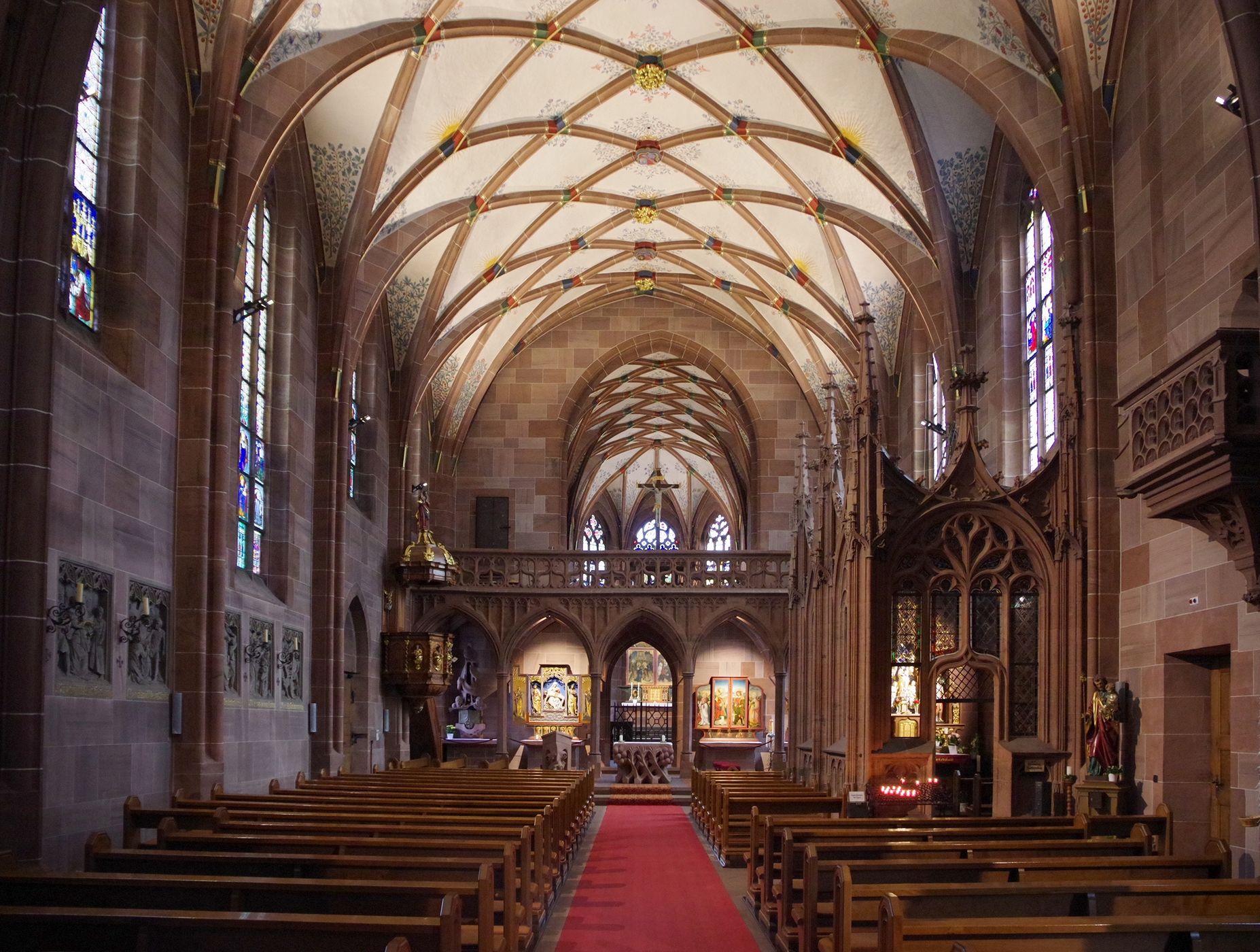 Mariä Krönung interior, Germany