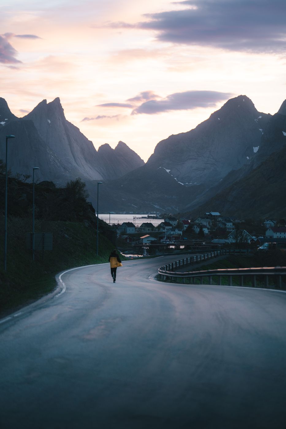 Moskenesveien Road, Norway