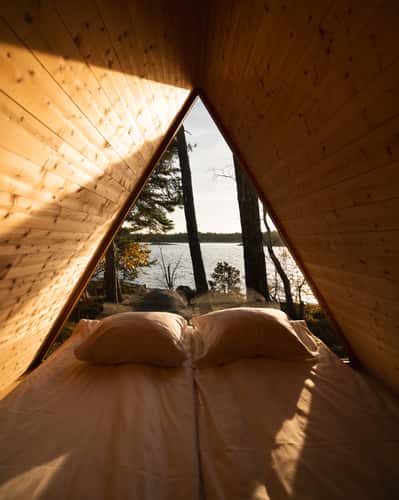 'Nest in Nature' stay, on Idöborg