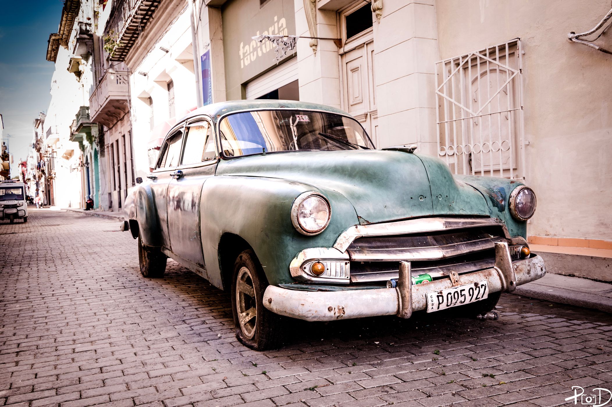 Old car in Havanna, Cuba