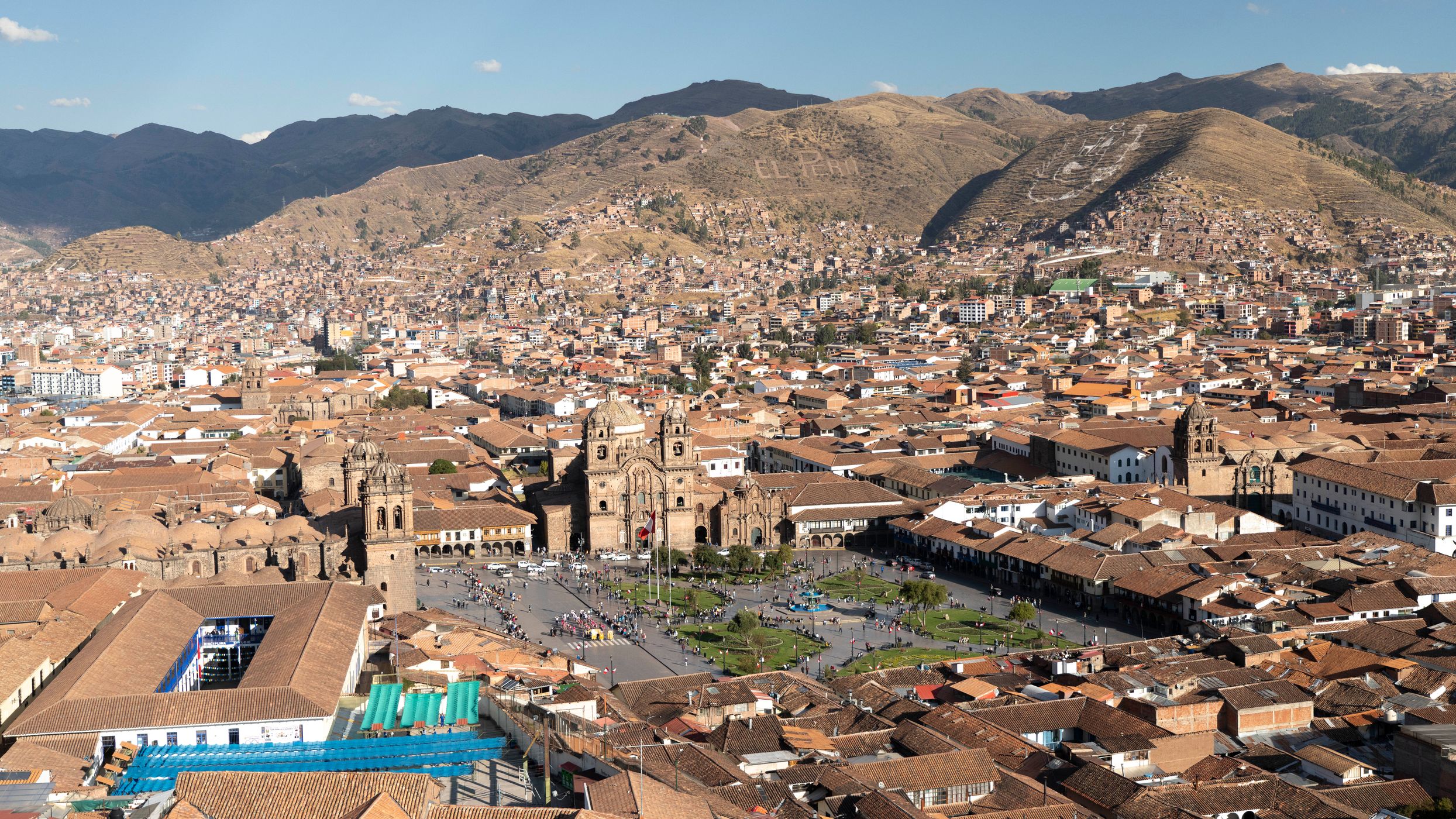 Overview de cuzco, Peru
