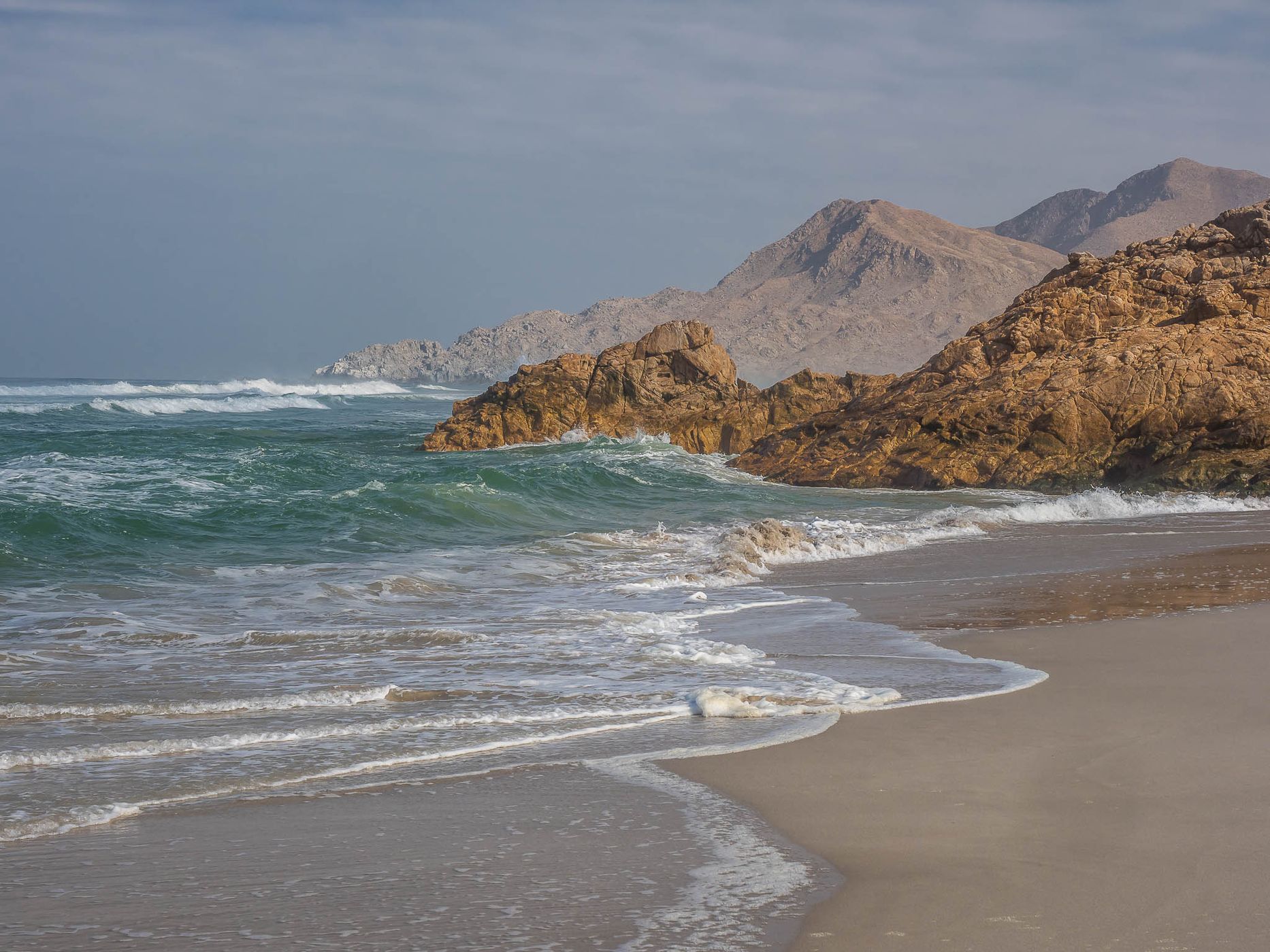 Playa los amarillos, Chile