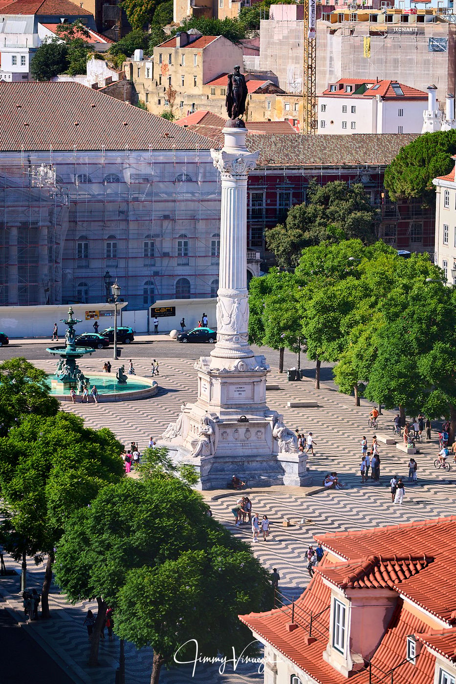 Praça Rossio - Rossio Square, Portugal