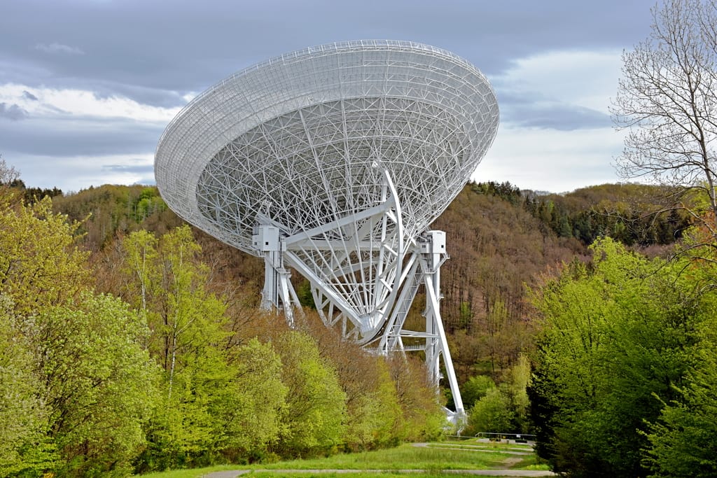 Radiotelescope Effelsberg, Germany