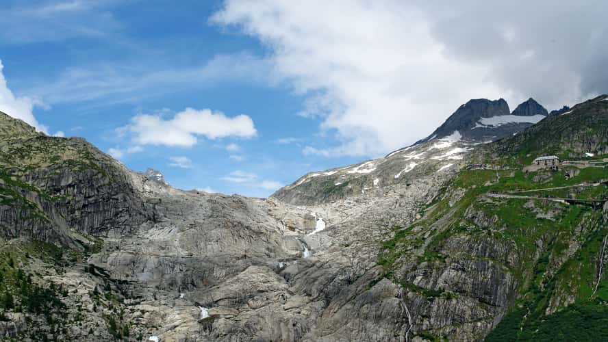 Rhone and Furkapass