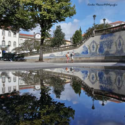 Rossio tile panel, Portugal