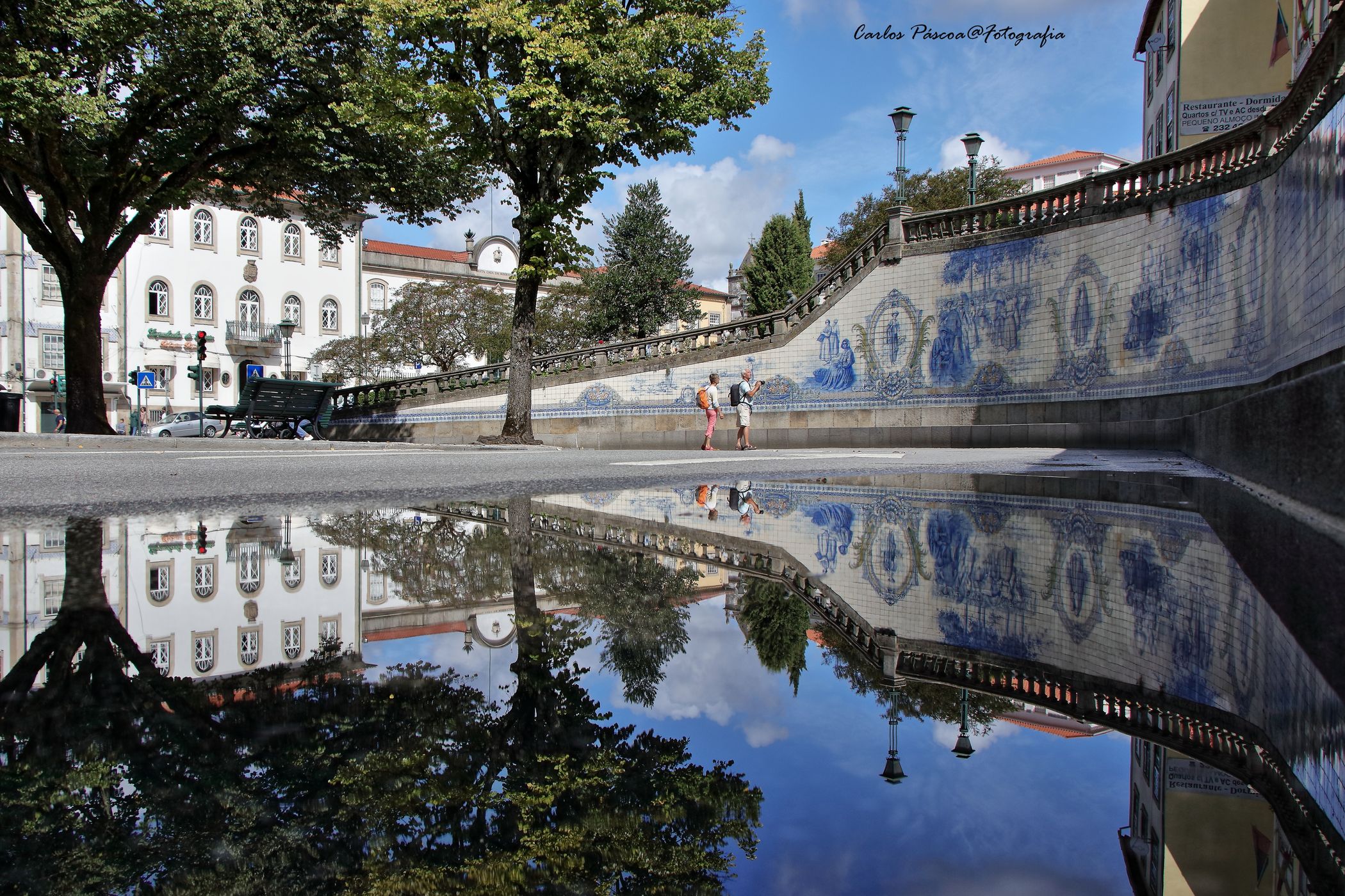 Rossio tile panel, Portugal