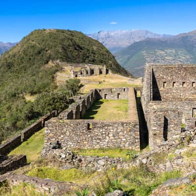 Ruins of Choquequirao (plaza Hana), Peru