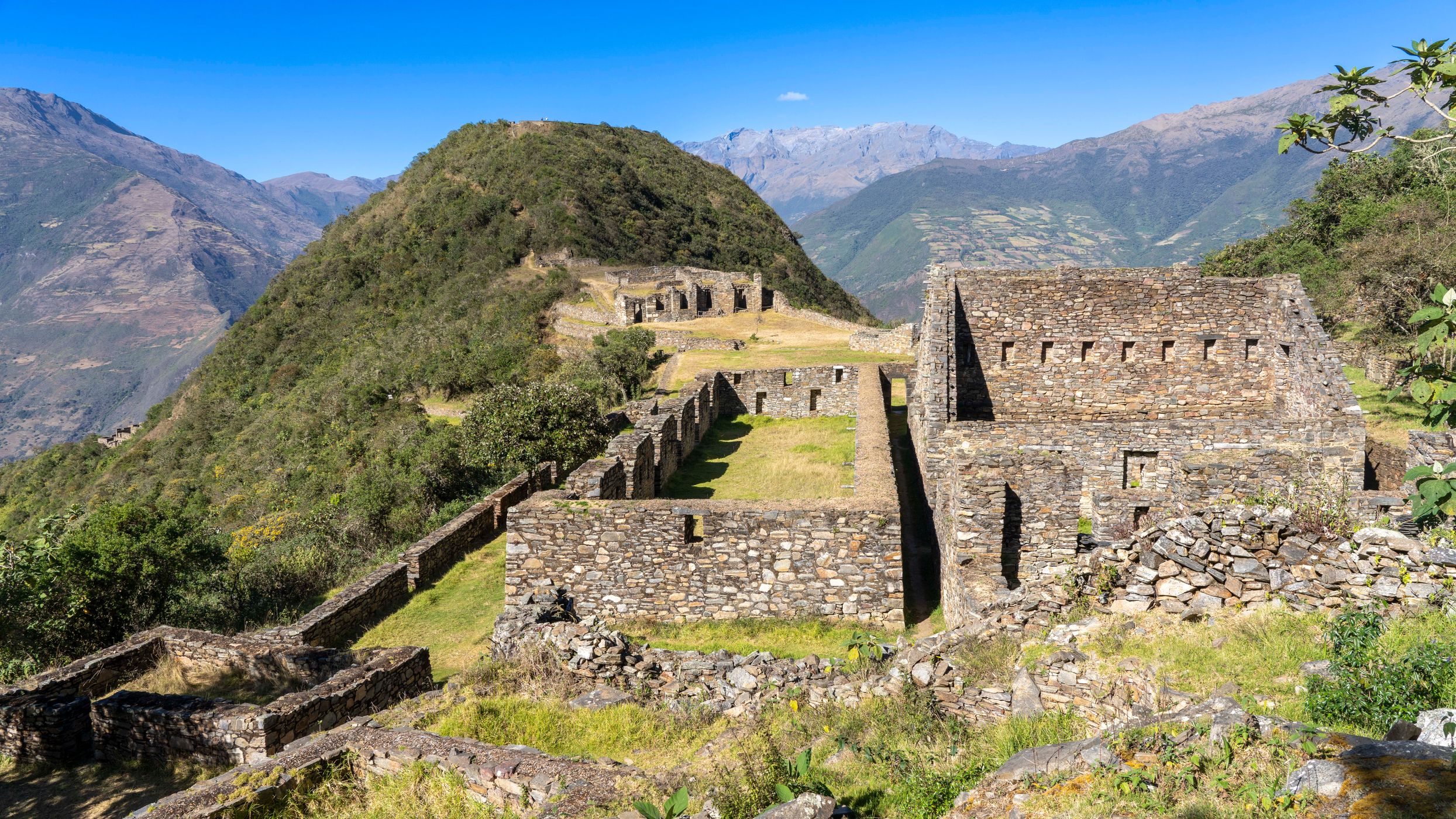 Ruins of Choquequirao (plaza Hana), Peru