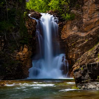 Running Eagle Falls, USA