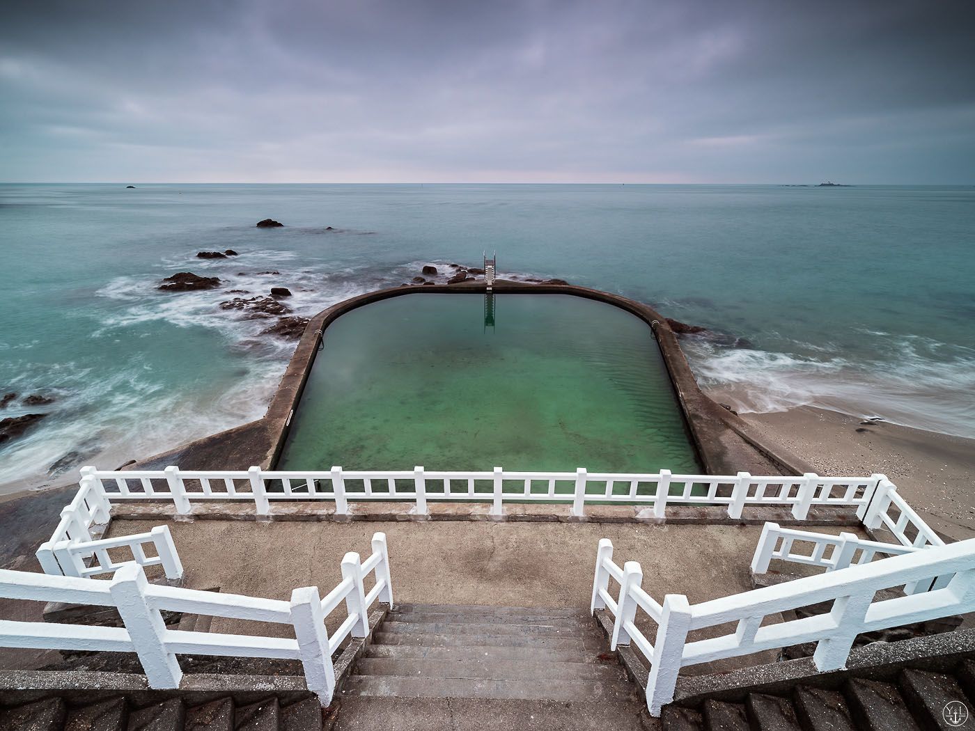 Sea swimming pool, France