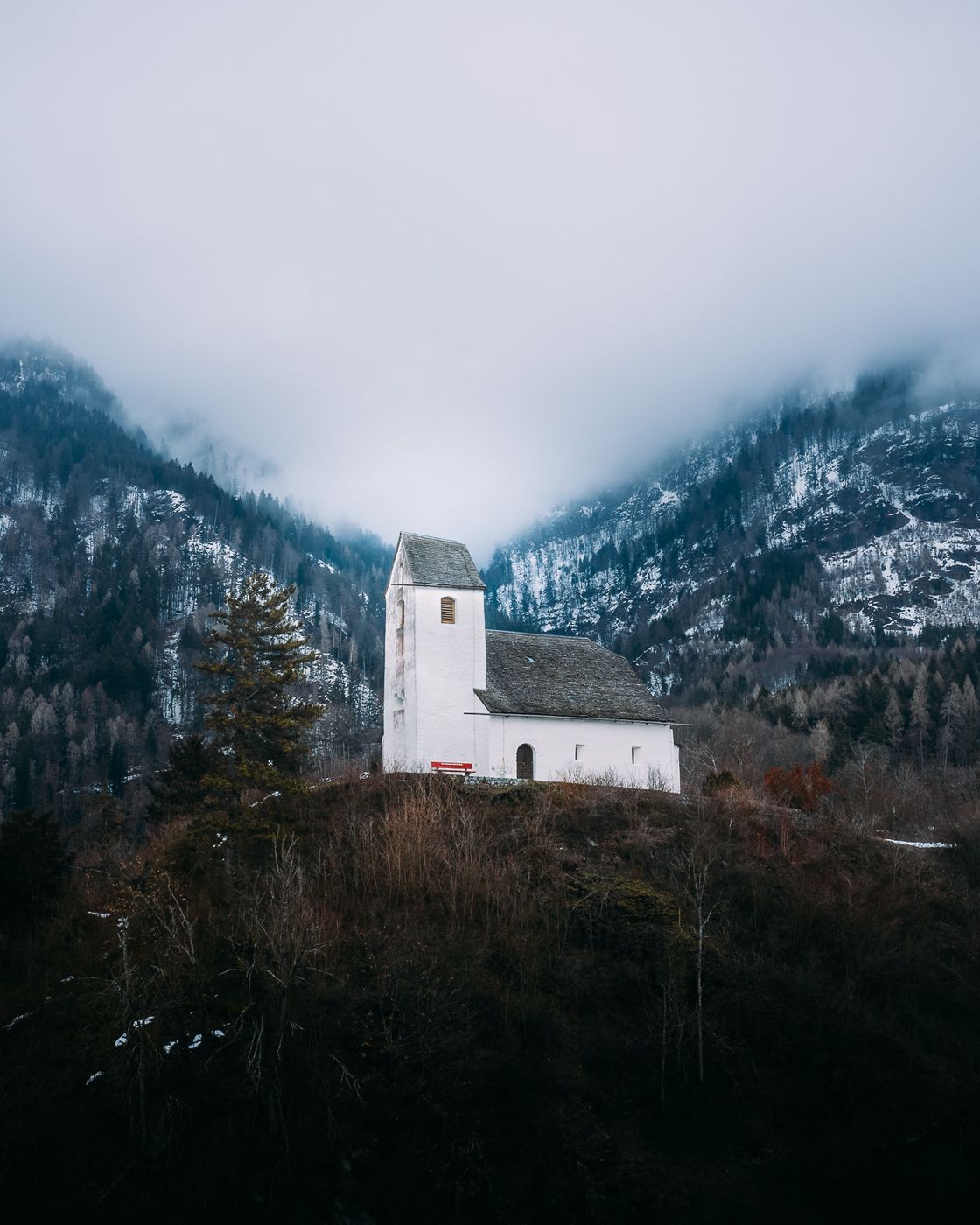 St. George Chapel (Drone), Switzerland
