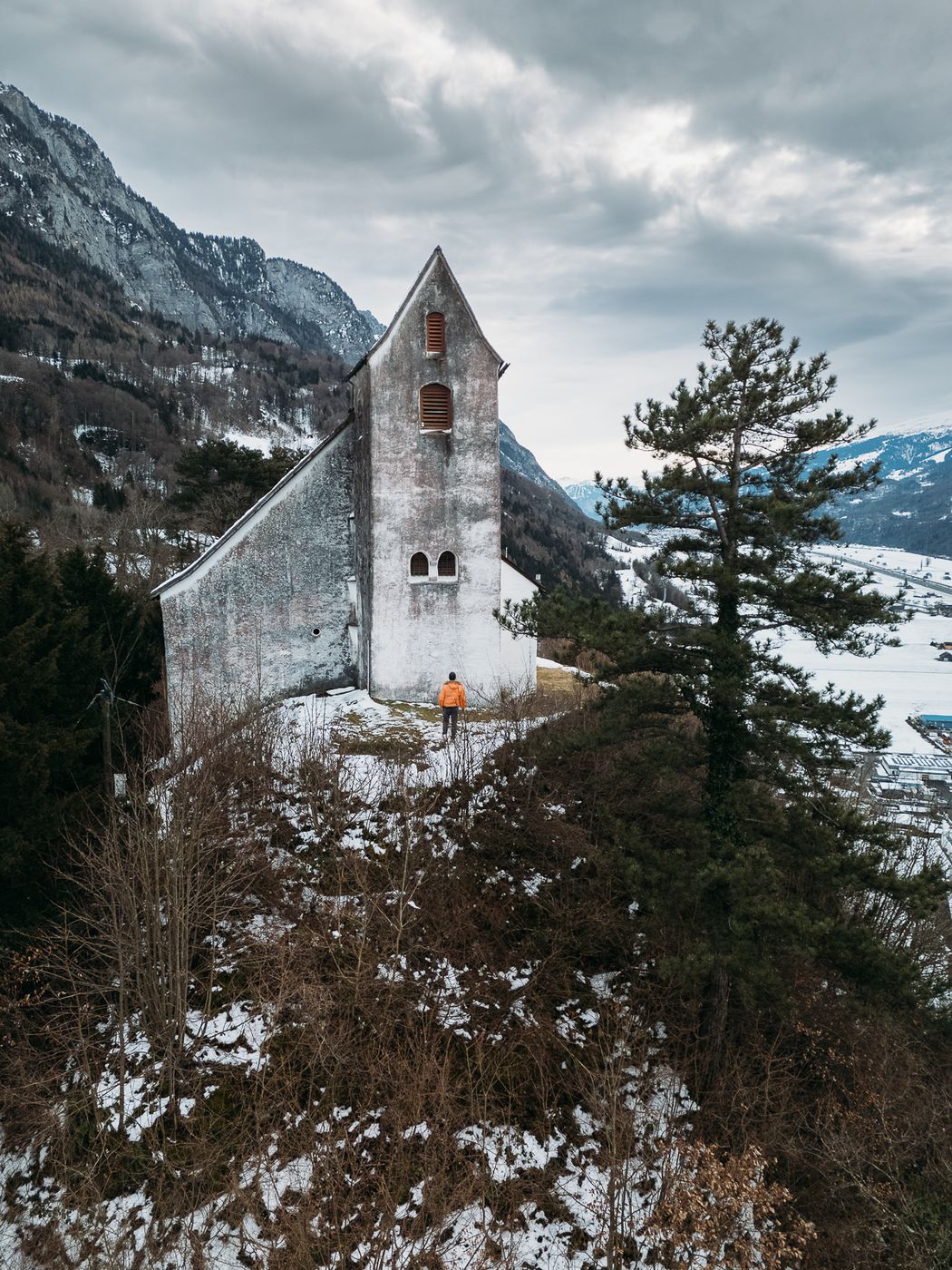 St. George Chapel (Drone), Switzerland