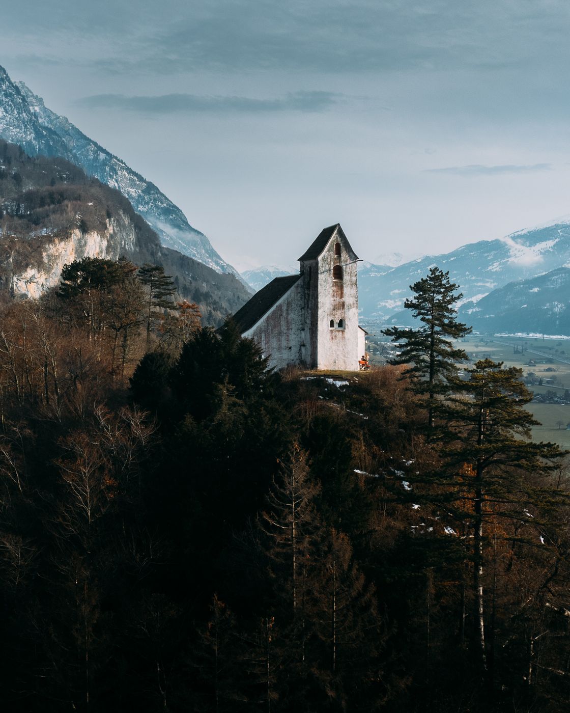 St. George Chapel (Drone), Switzerland