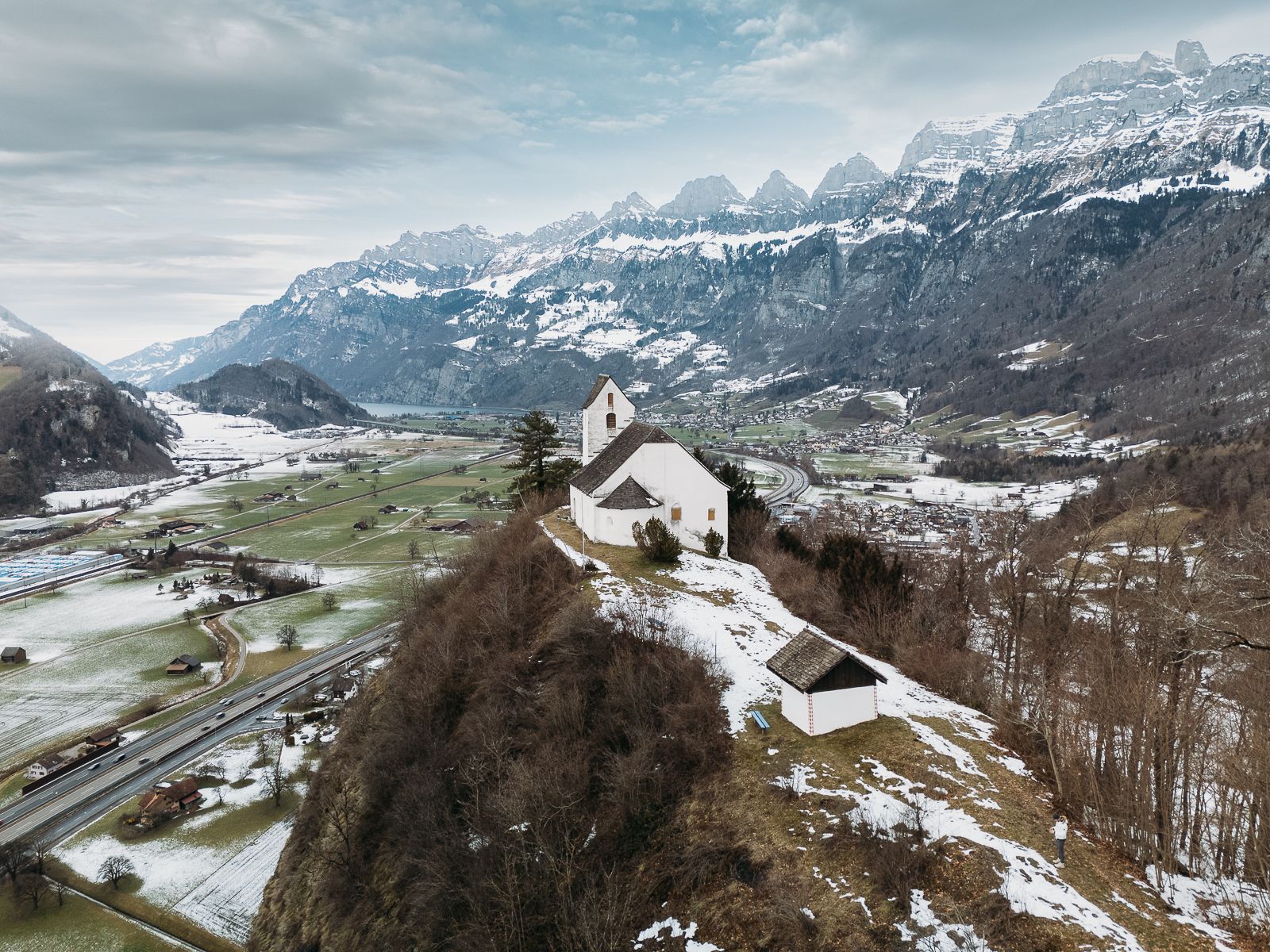 St. George Chapel (Drone), Switzerland