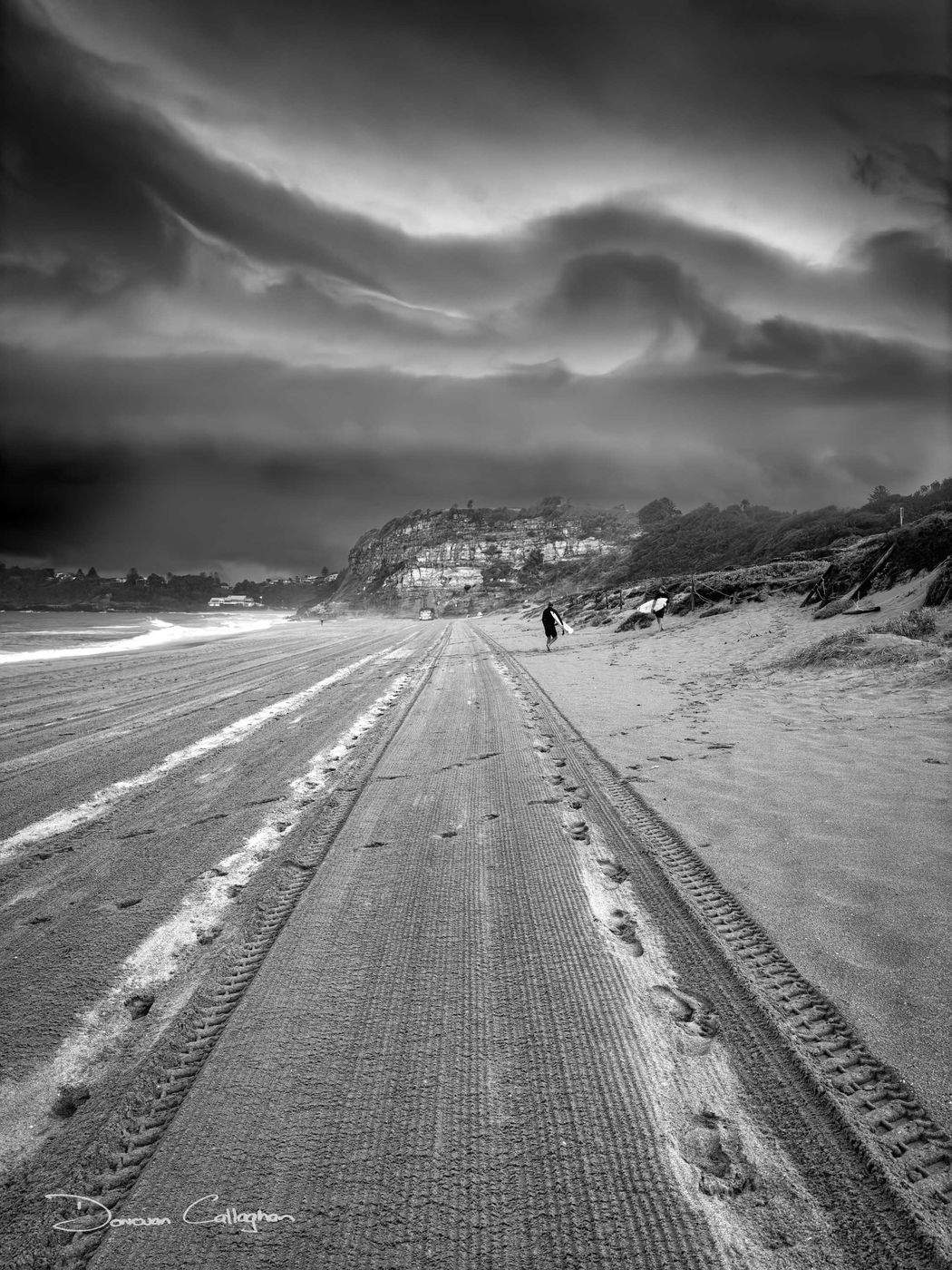 Storm coming, Mona Vale Beach, Sydney, NSW, Australia