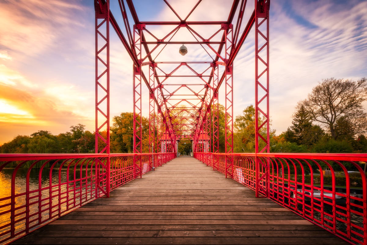 Tegeler Hafenbrücke, Germany