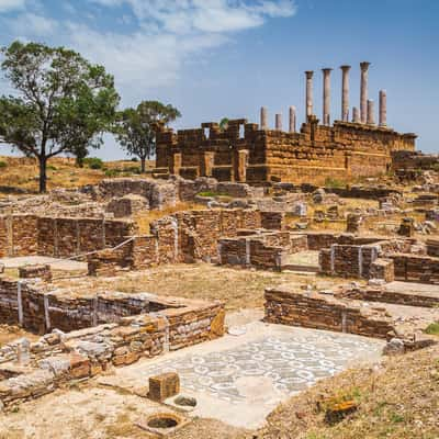 The Archaeological Site of Thuburbo Majus, Tunisia