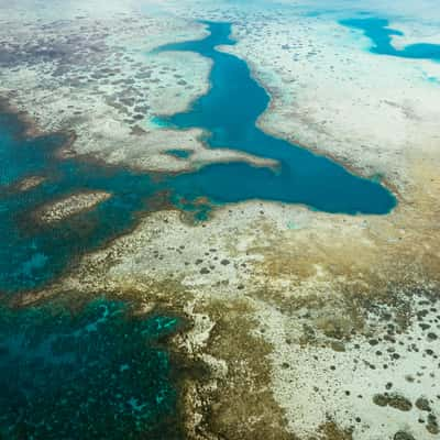 'The blue water hole', North-East Mauritius, Mauritius