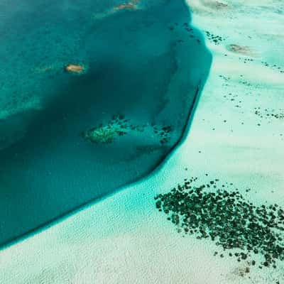 'The blue water hole', North-East Mauritius, Mauritius