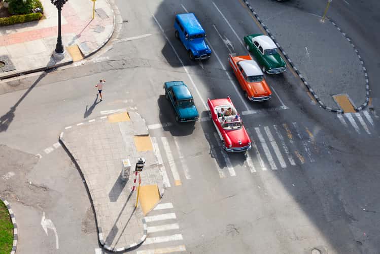 The street