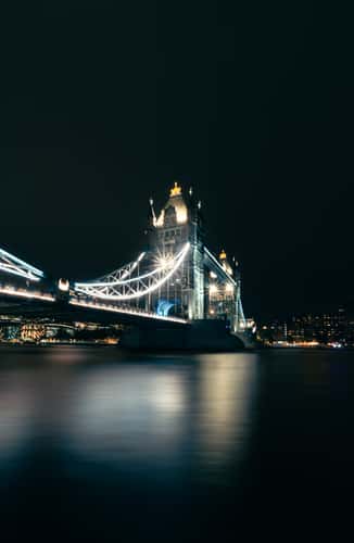 Tower Bridge and The Gherkin, London