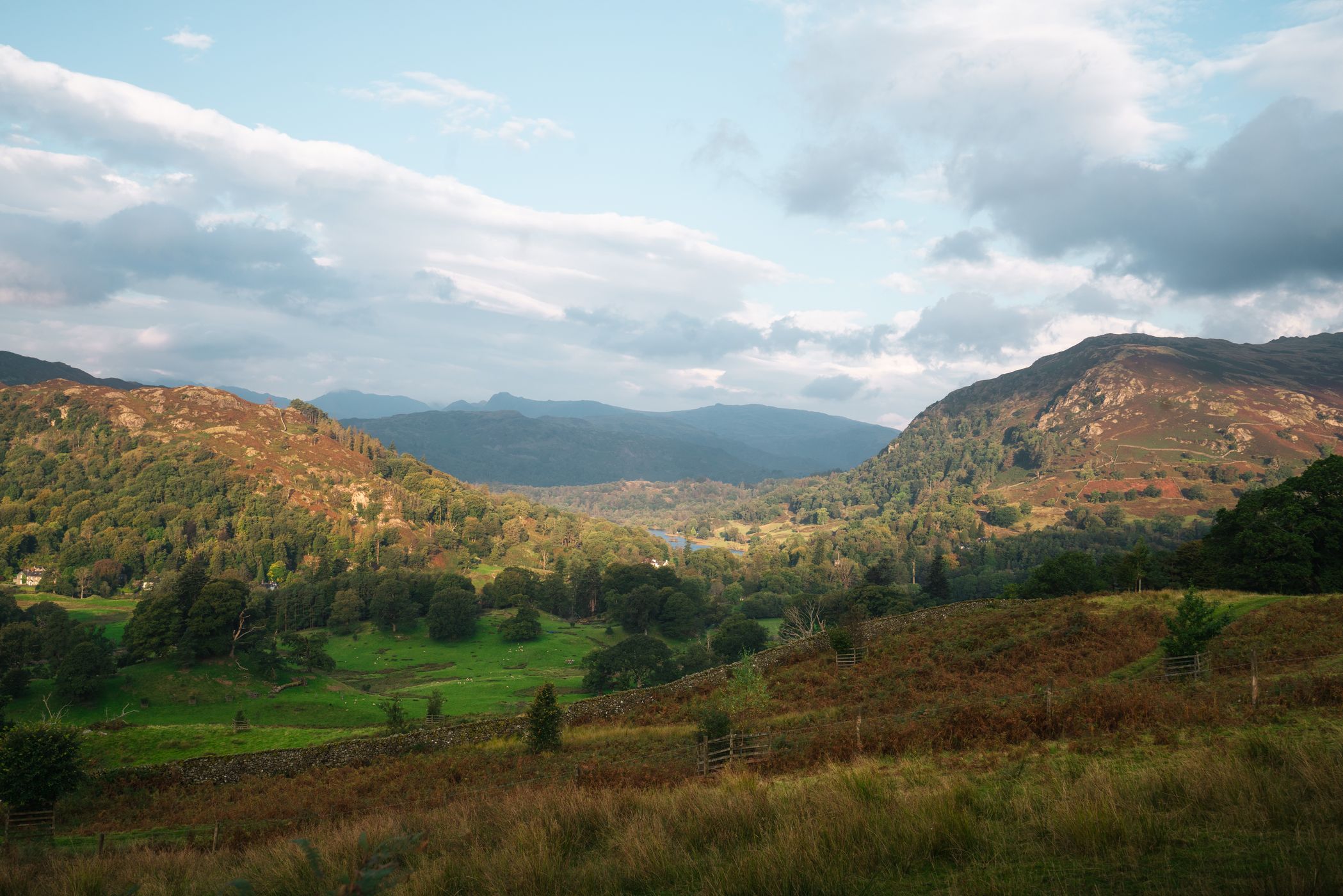 View from High Sweden Bridge Towards Rydal, United Kingdom