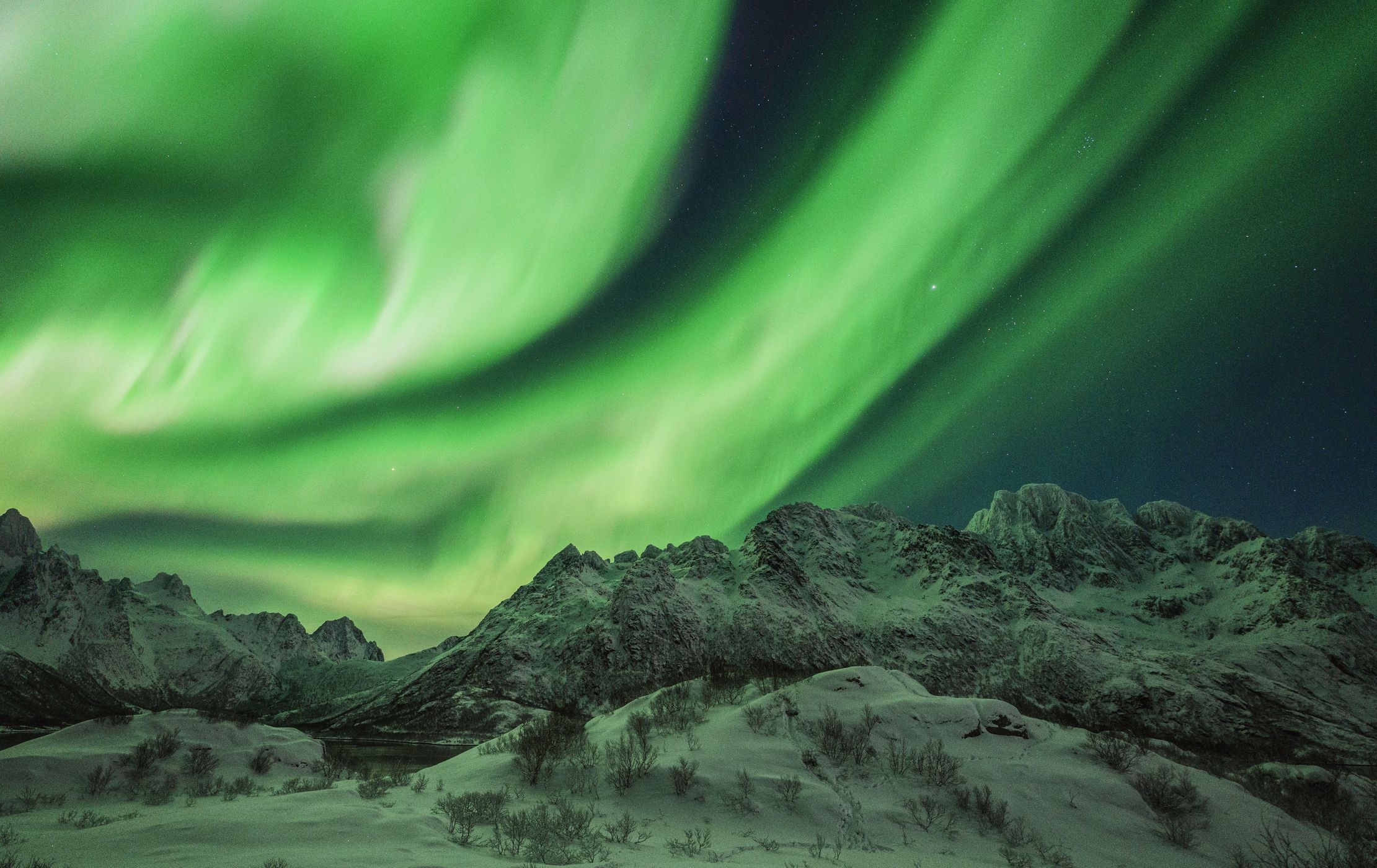 View over Sildpollnes, Norway