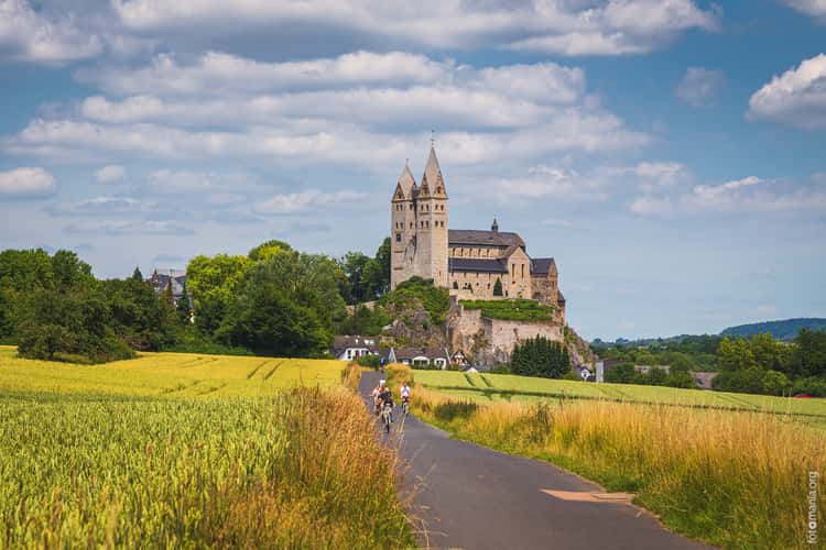 View to St. Lubentius church