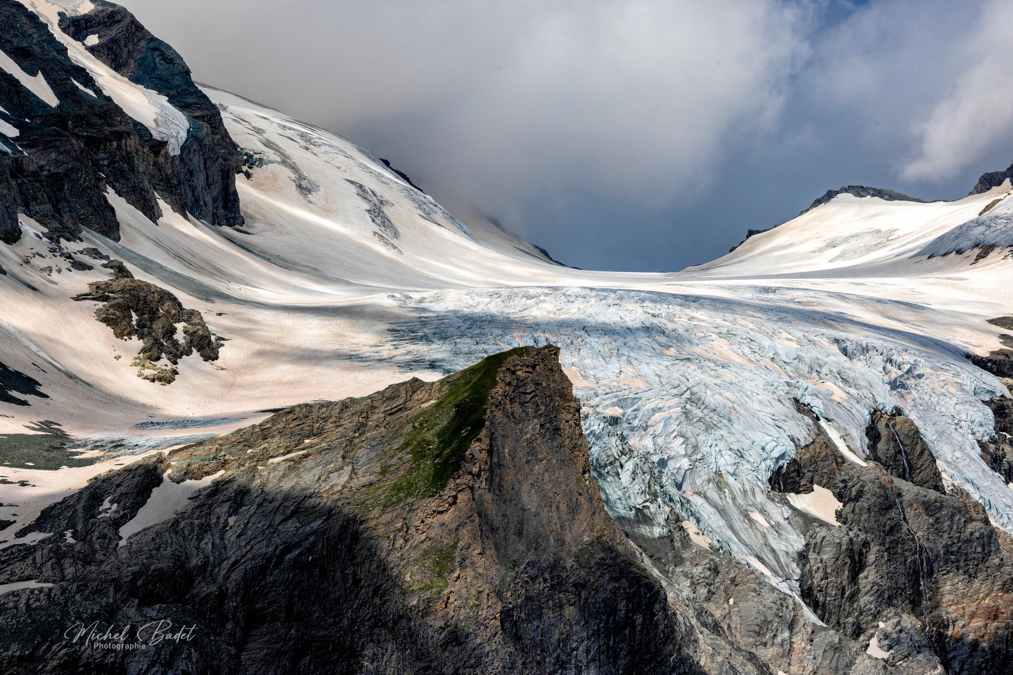 View to the Großglockner, Austria
