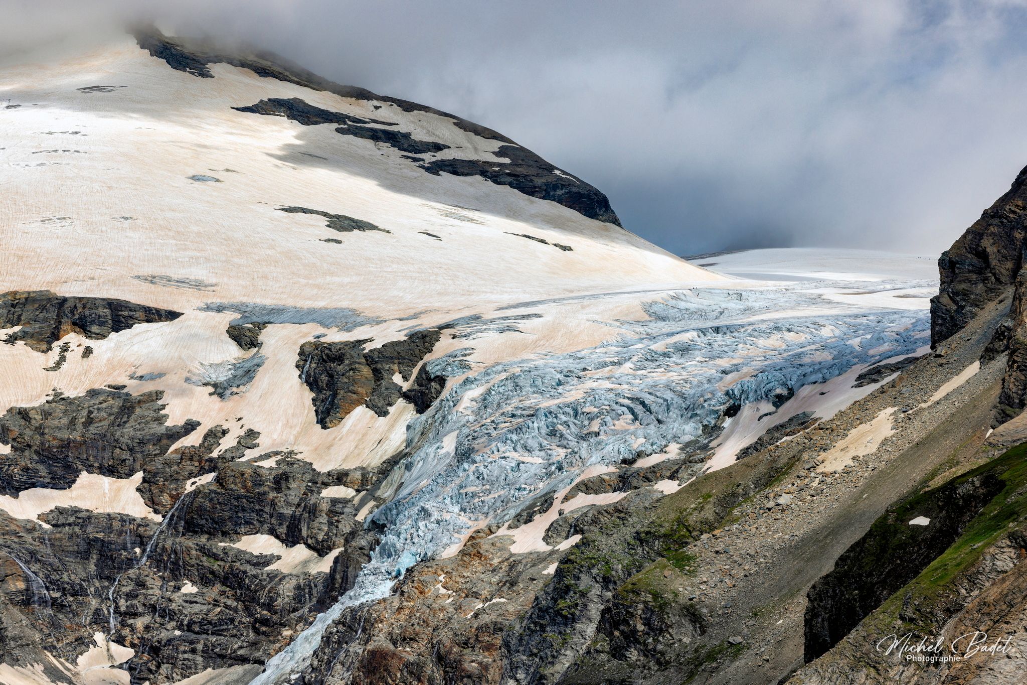View to the Großglockner, Austria