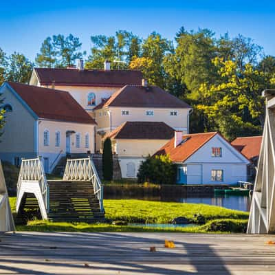 View to Vihula manor house, Estonia