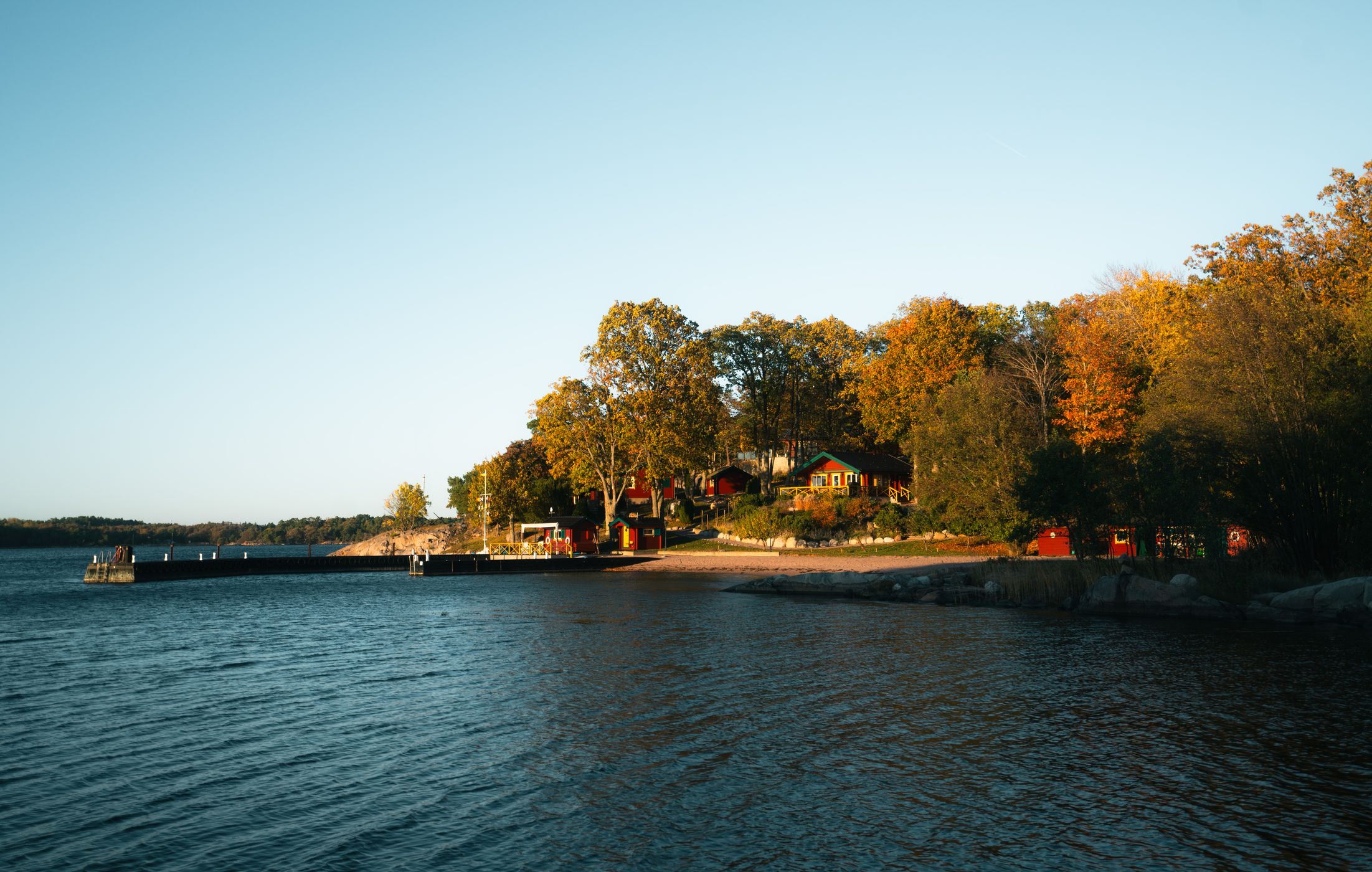 Views of Idö from Idöborg, Sweden