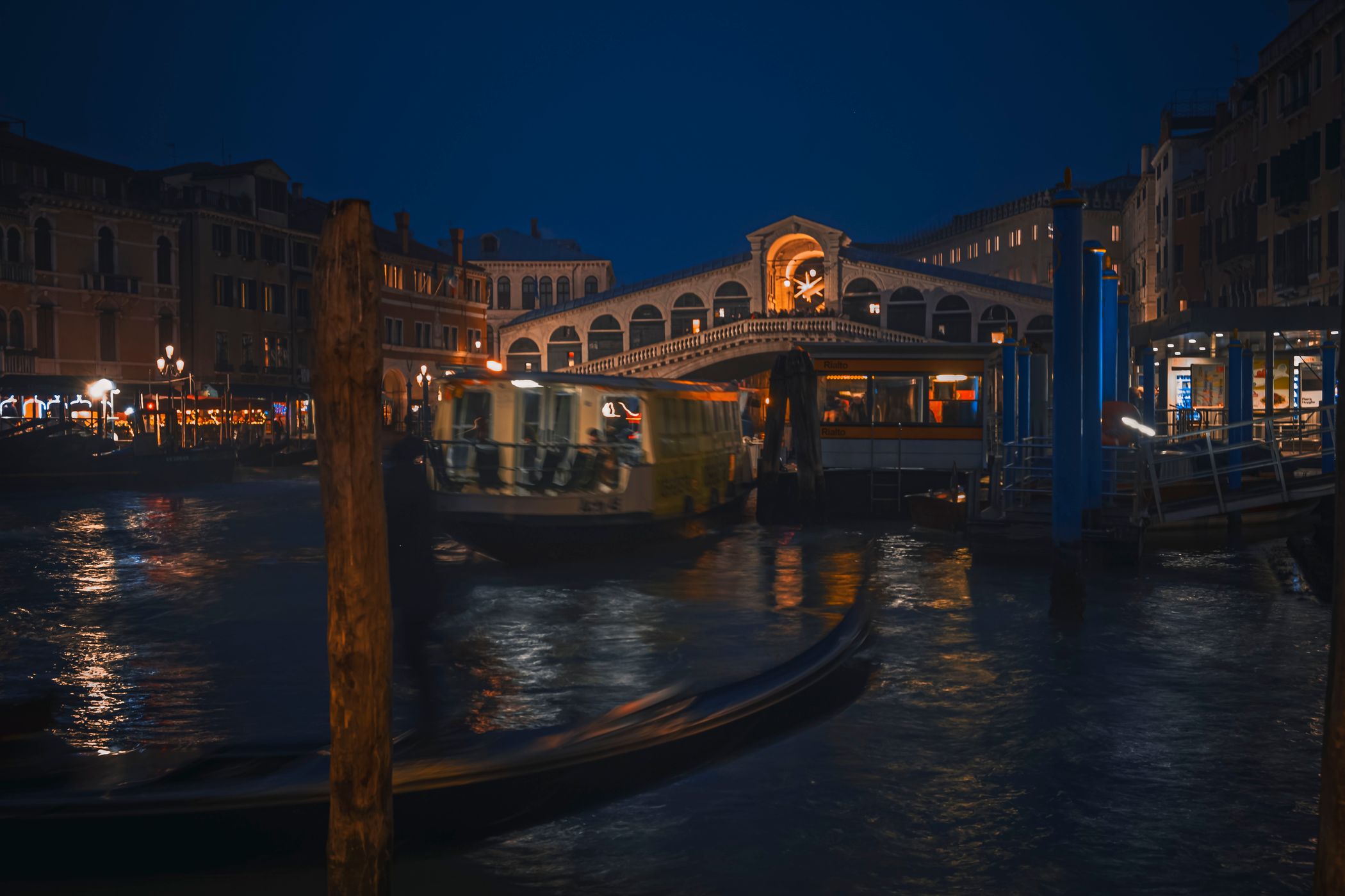 Rialto Bridge from the south, Venice, Italy