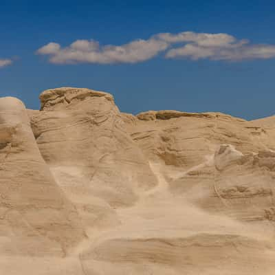 Weiße Felsen von Sarakiniko, Greece