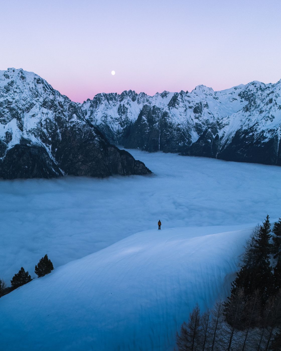 Western Views of Oisans Valley, France