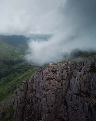 Wild Camp on Southern Glyderau Ridgeline