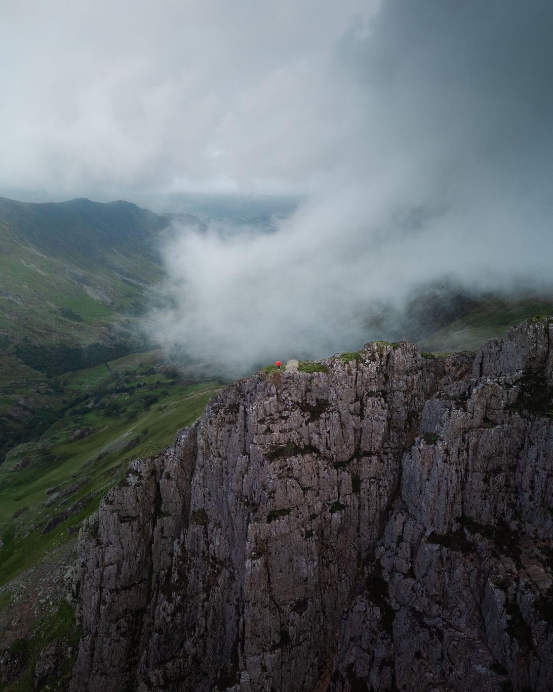 Wild Camp on Southern Glyderau Ridgeline, United Kingdom