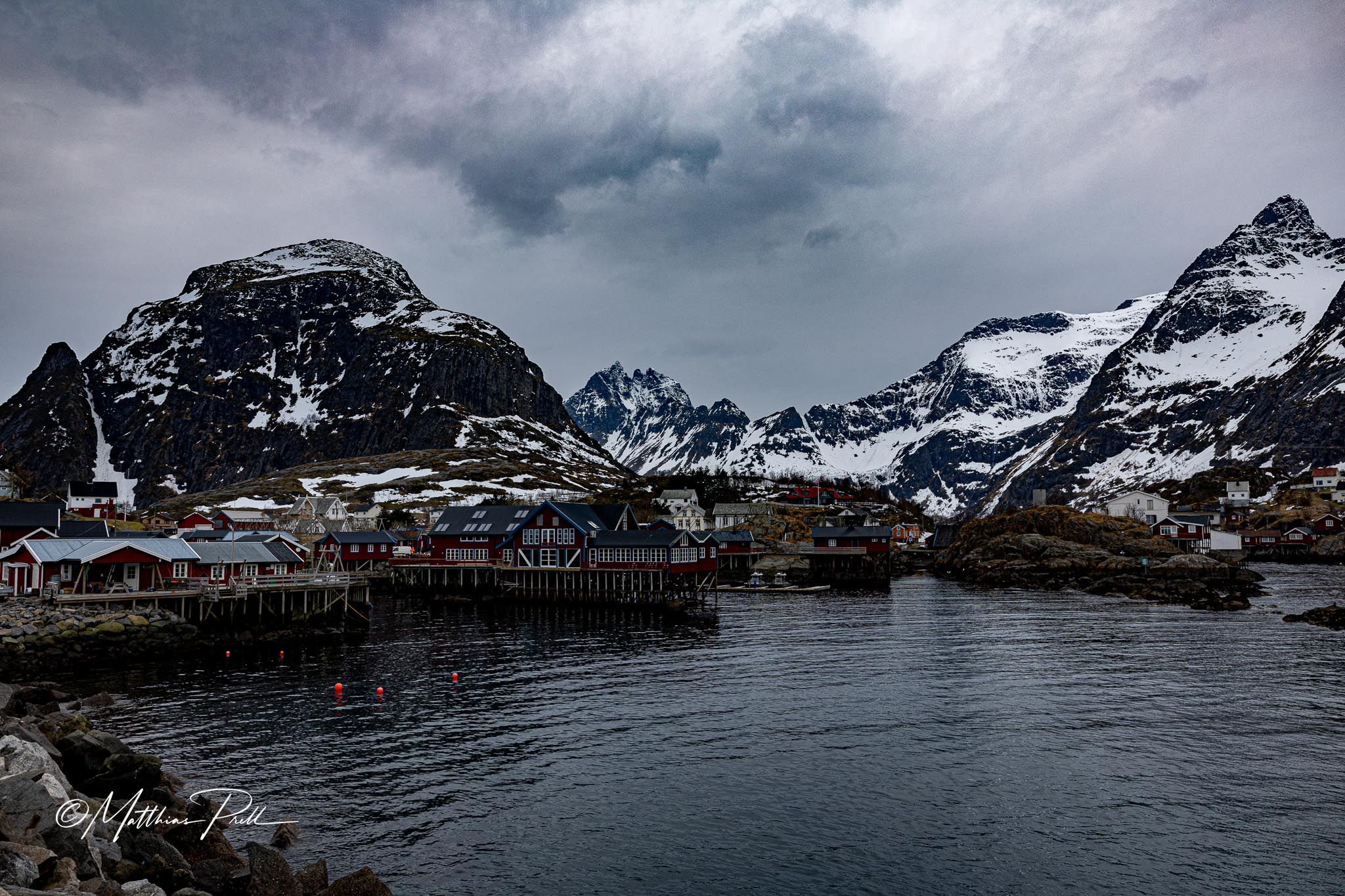 View of Å i Lofoten, Norway