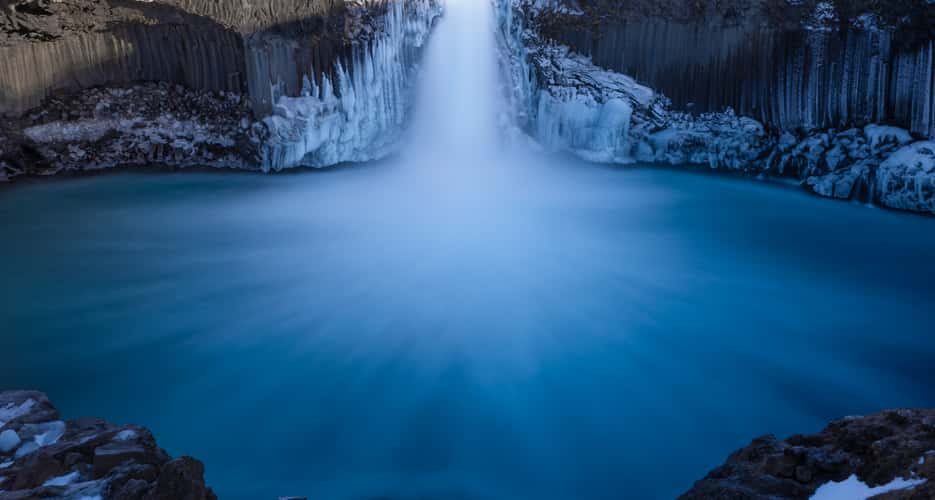 Aldeyjarfoss Waterfall
