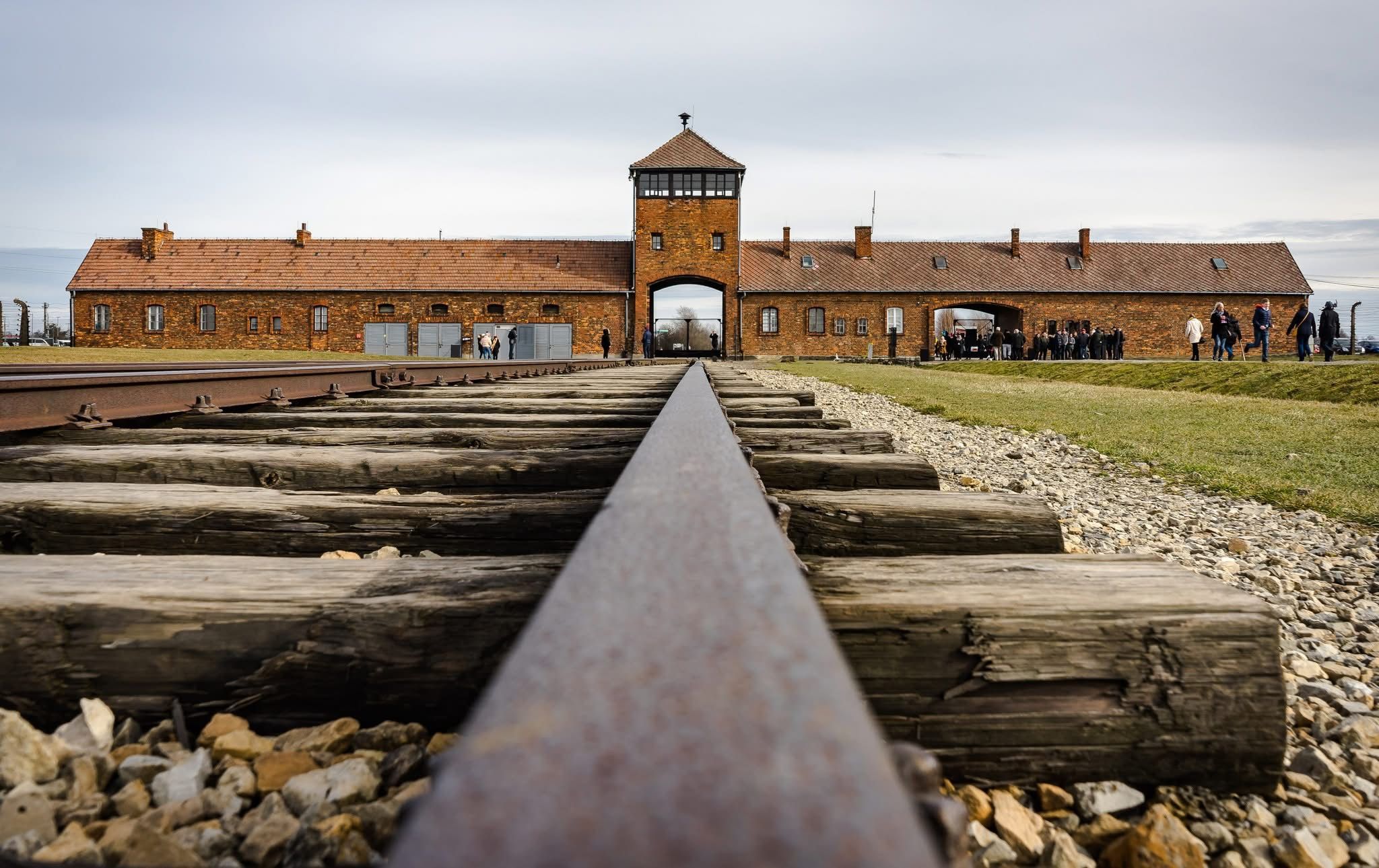 Auschwitz II tracks. Gates of Death., Poland