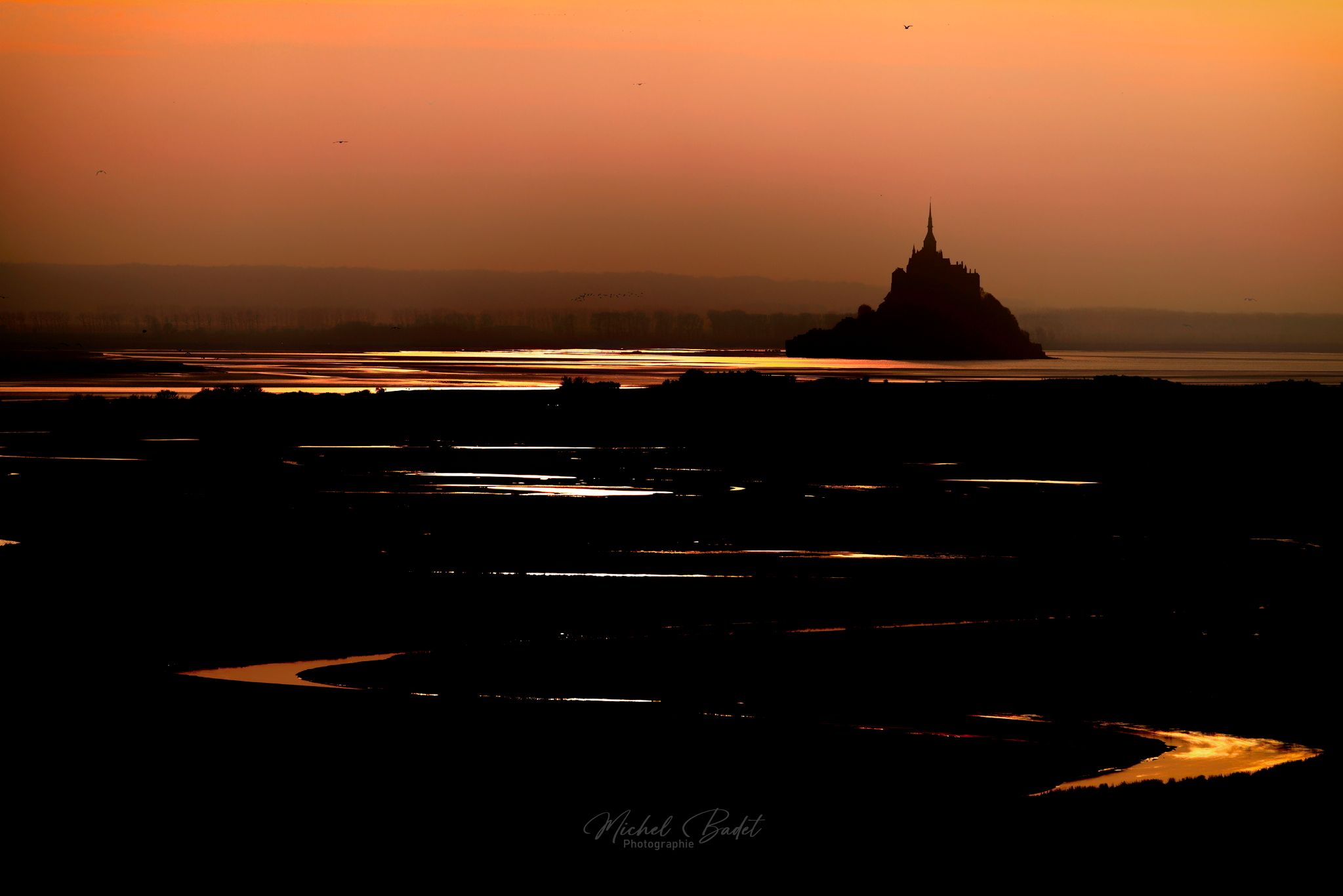 Baie of Mont Saint-Michel, France